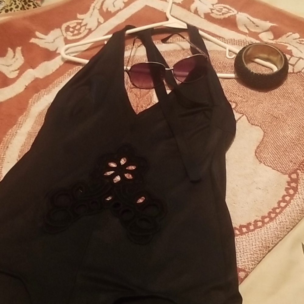 Beautiful black bathing suit